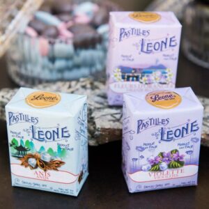 Pastilles Léone italienne. Douceur et gourmandise