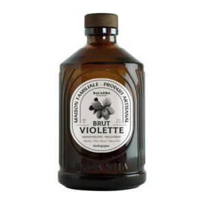 Sirop de violette Bacanha bio lyon