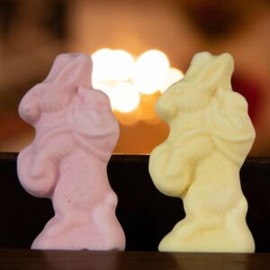 Guimauve de Pâques en forme de lapin gourmand