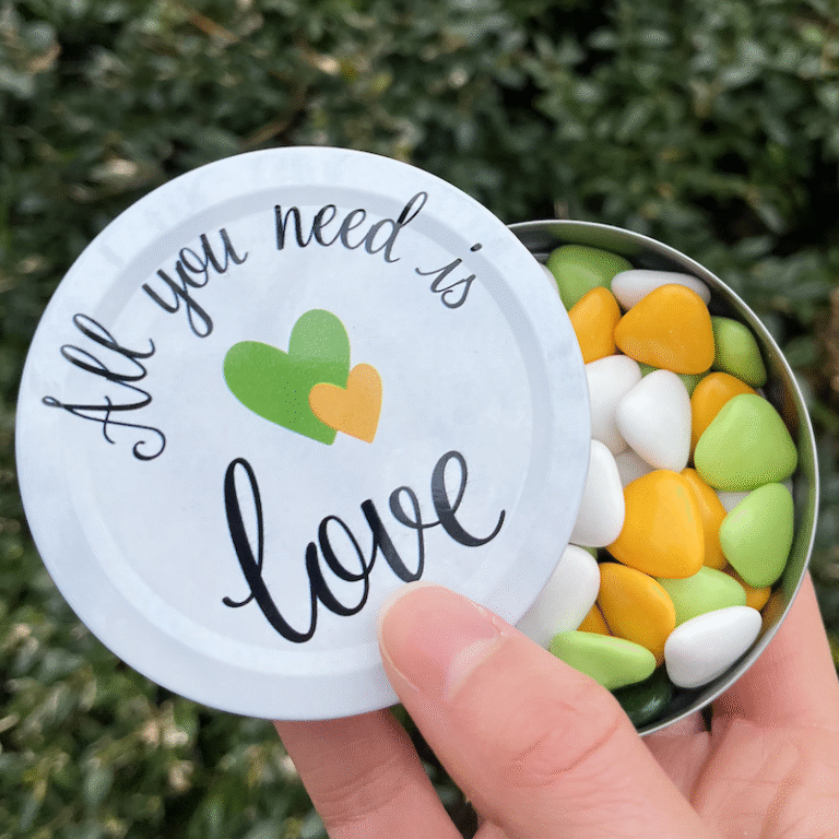 Boîte personnalisée avec produits