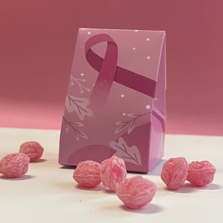 Pochette personnalisée Octobre Rose