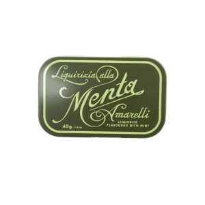 Boîte de réglisse à la menthe Amarelli