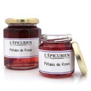 Confiture aux pétales de rose.