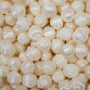 Bonbon nacré feuilleté noix de coco