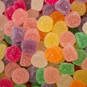 Méli-Mélo bonbons aux fruits.