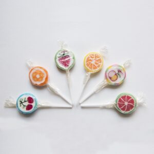 Sucettes Lollipops aux fruits