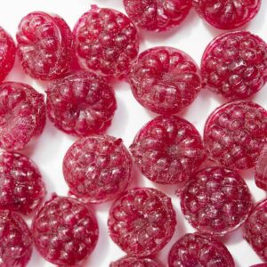 Bonbon framboise fourrée