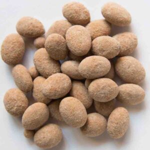 Amandes enrobées de chocolat blond