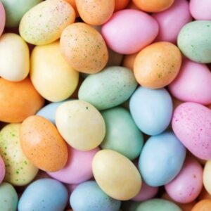 Bonbon au sirop dragéifiés multicolor