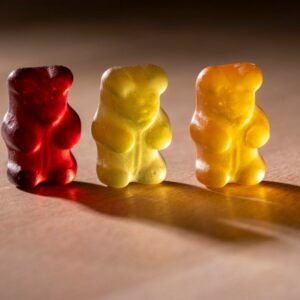 Bonbons oursons biologiques et Vegan.
