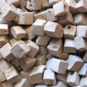 Pâte vanille arabique en cube.