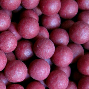 Perles à la framboise.
