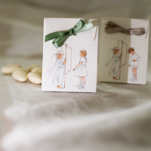 Pochette illustration communion fille