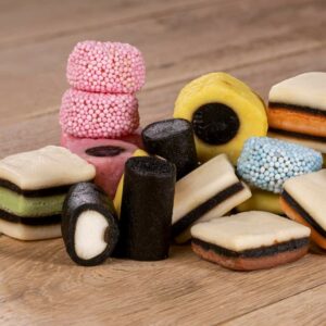 Réglisses anglaises : réglisse colorée et gourmande