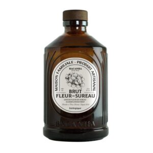 Sirop de fleurs de sureau Bacanha bio lyon