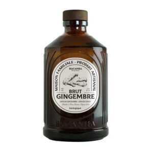 Sirop de gingembre Bacanha bio lyon